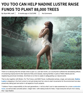 88k Trees - Sponsor a Seedling with Nadine, Bioten, For The Future and MAD Travel